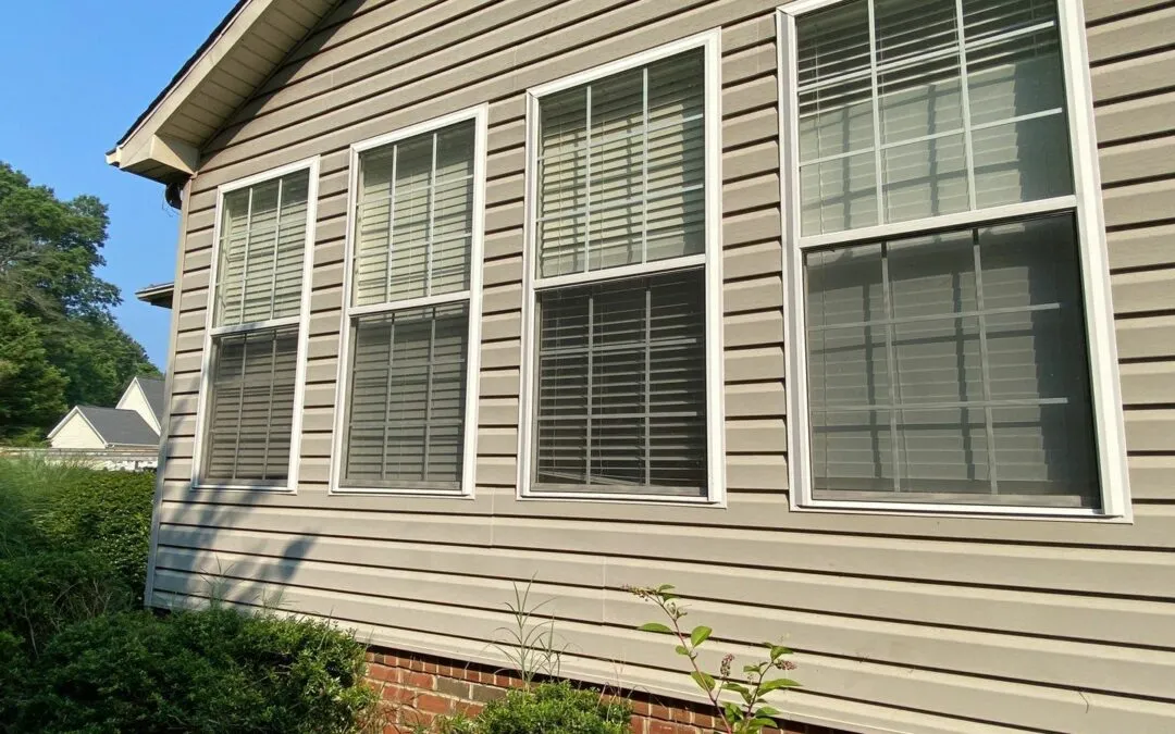 Pressure washing and soft washing